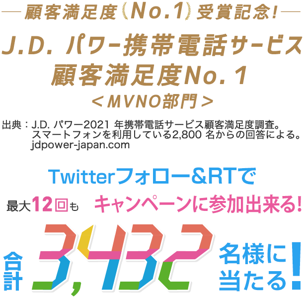 秋の乗り換えキャンペーン Iijmio