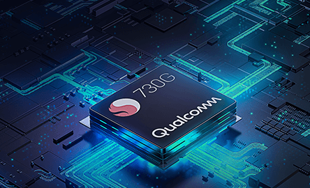 Snapdragon™ 730Gを搭載した高速パフォーマンス