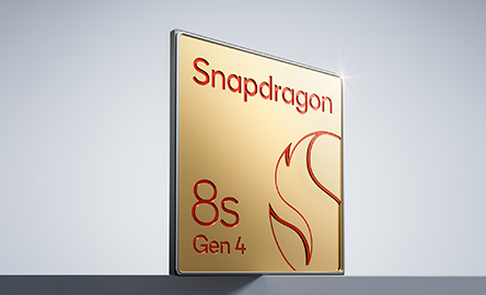 ゲームや高度な処理を快適にする Qualcomm® Snapdragon™ 8s Gen 4を搭載