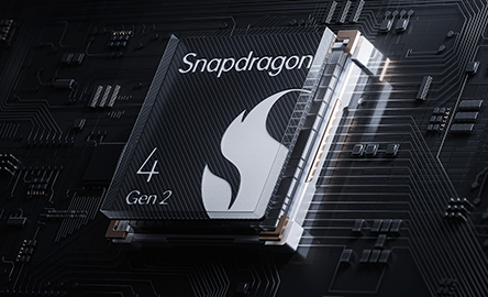 Qualcomm® Snapdragon™4 Gen2を搭載