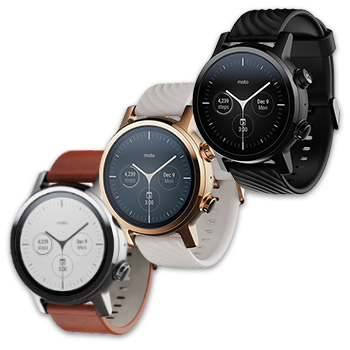 Motorola moto 360 3rd (Gen.3)スマートウォッチ PB