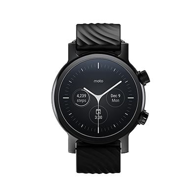 Moto 360 3rd　ファントムブラック　Motorola