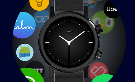 Moto 360 3rd　ファントムブラック　Motorola