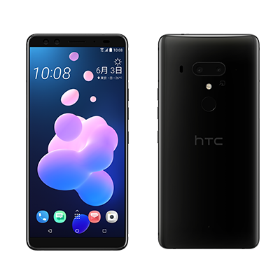 HTC U12 Plus 2Q55100 128GB SIMフリー [Aランク] スマホ  スマホ スマートフォン 本体 端末 保証付き Black