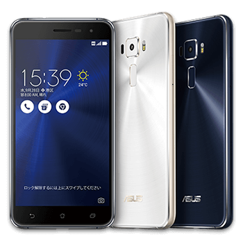 美品ZenFone 3 (ZE520KL) サファイアブラック国内版 SIMフリ