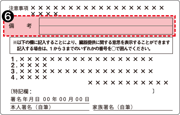 被保険者証 裏