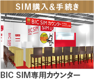 BICSIM専用カウンター