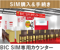 BICSIM専用カウンター