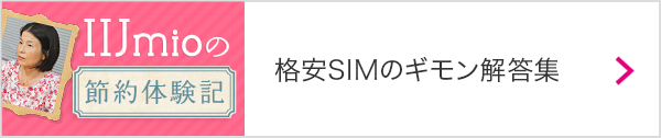 格安SIMのギモン解答集