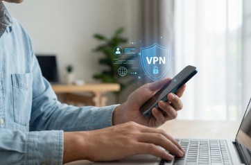 VPNで接続している