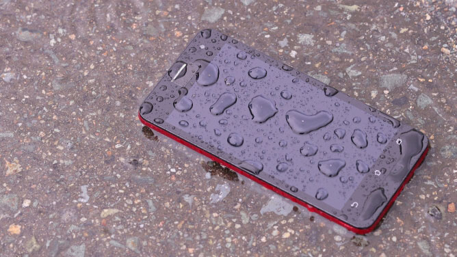 スマホの防水性能について